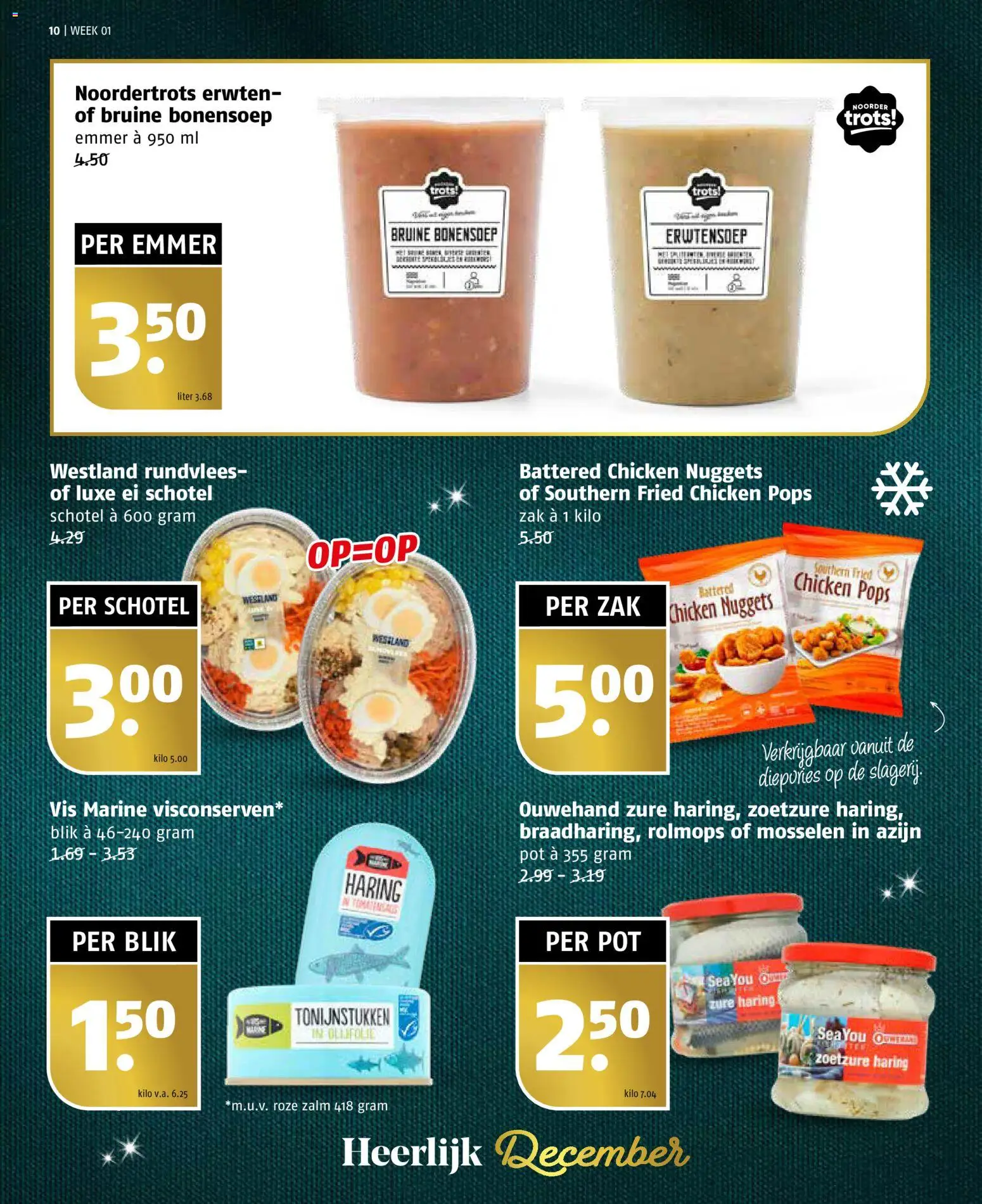 {H1} | Pagina: 10 | Producten: Vis, Pot, Zak, Rundvlees