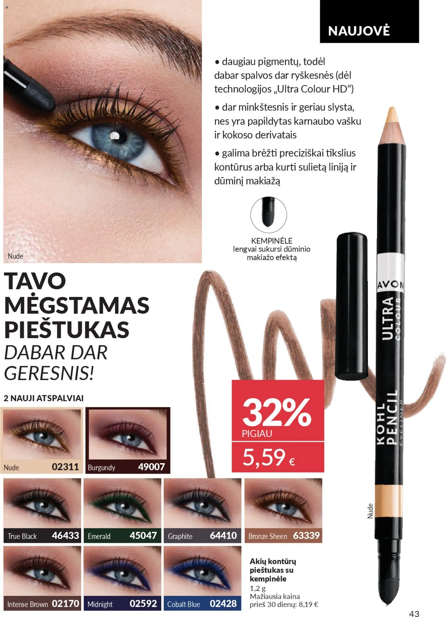 AVON akcijos nuo 01.01.2026 | Puslapis: 43