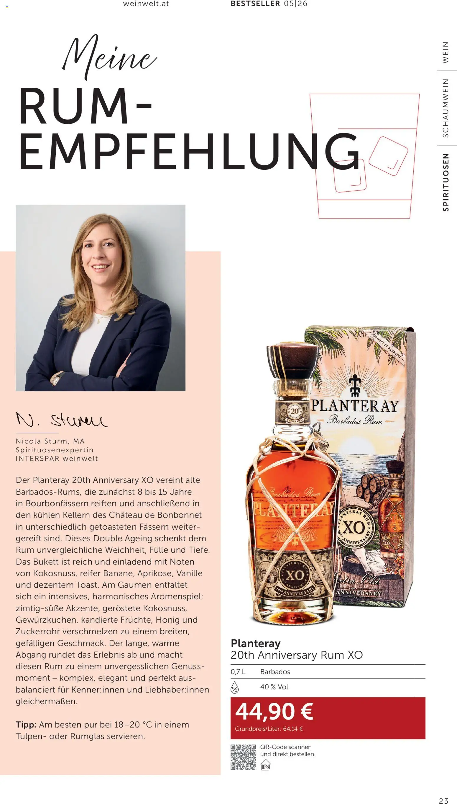 Interspar Wein Welt gültig ab 23.04.2026 | Seite: 23 | Produkte: Wein