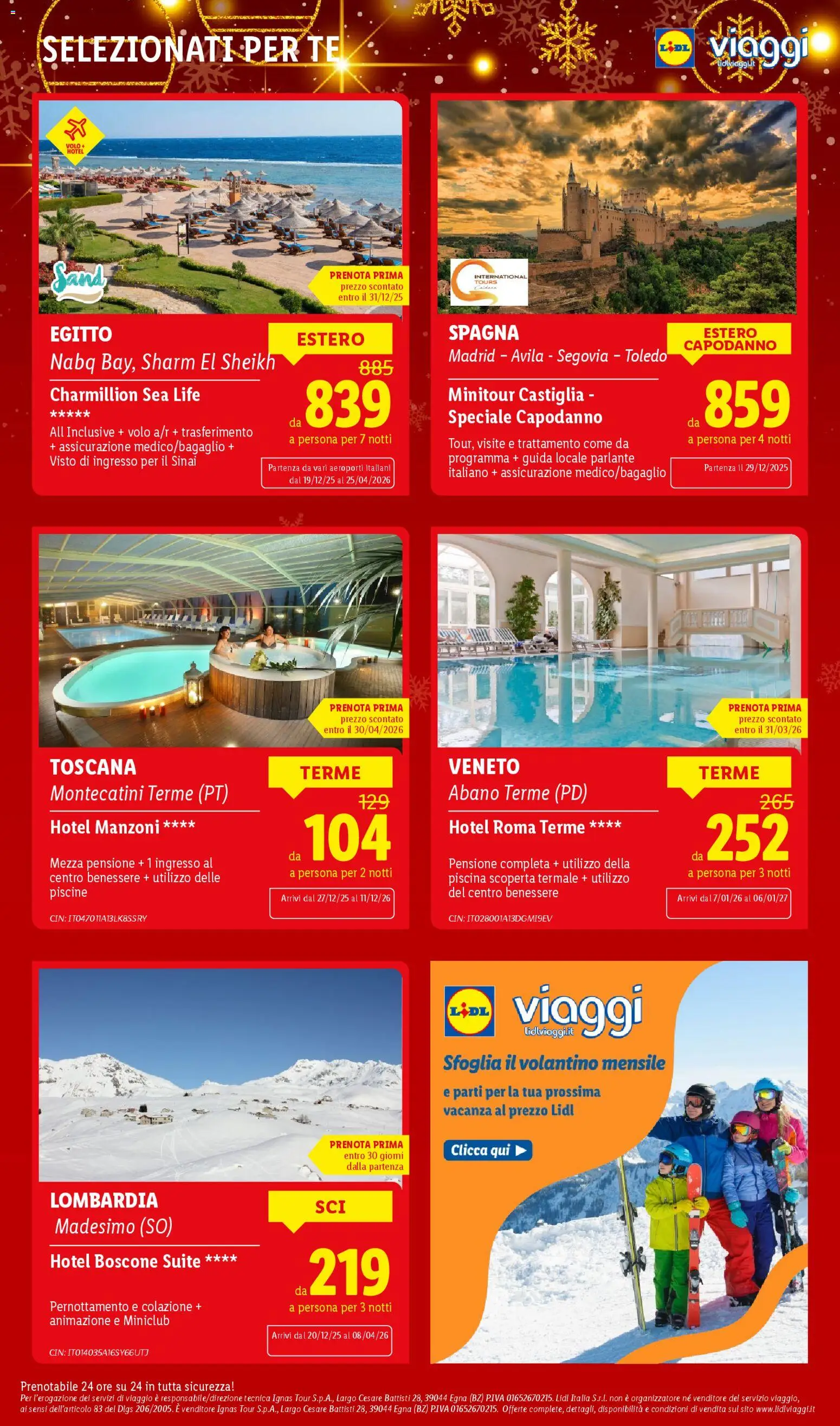 Volantino Lidl del 15.12.2025 | Pagina: 59 | Prodotti: Tè, Piscina