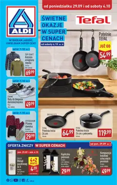 Pogląd oferty "Aldi Gazetka - Artykuły przemysłowe i tekstylia" - ważna od 29.09.2025