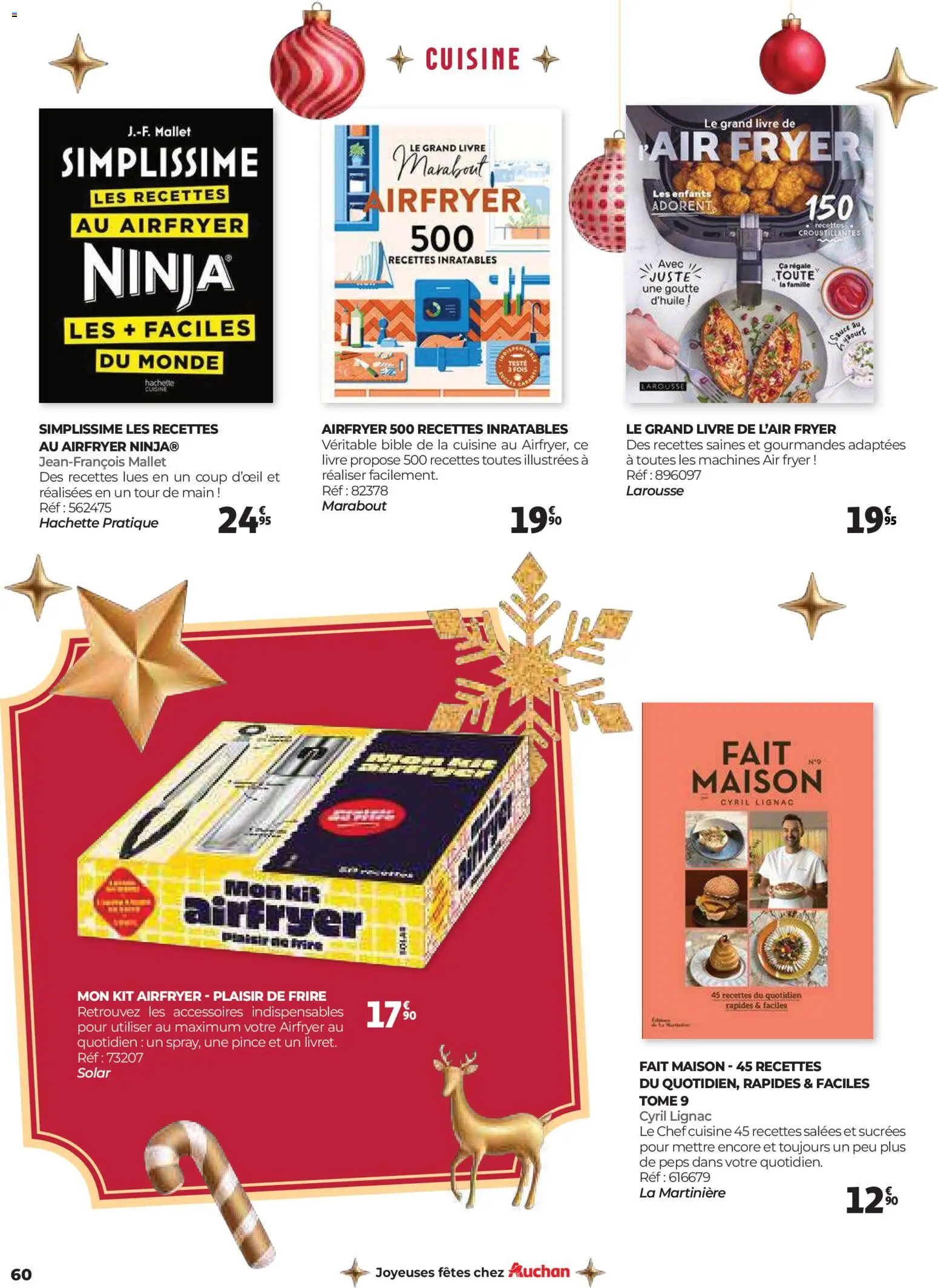 {H1} | Page: 60 | Produits: Air fryer, Yaourt, Livre