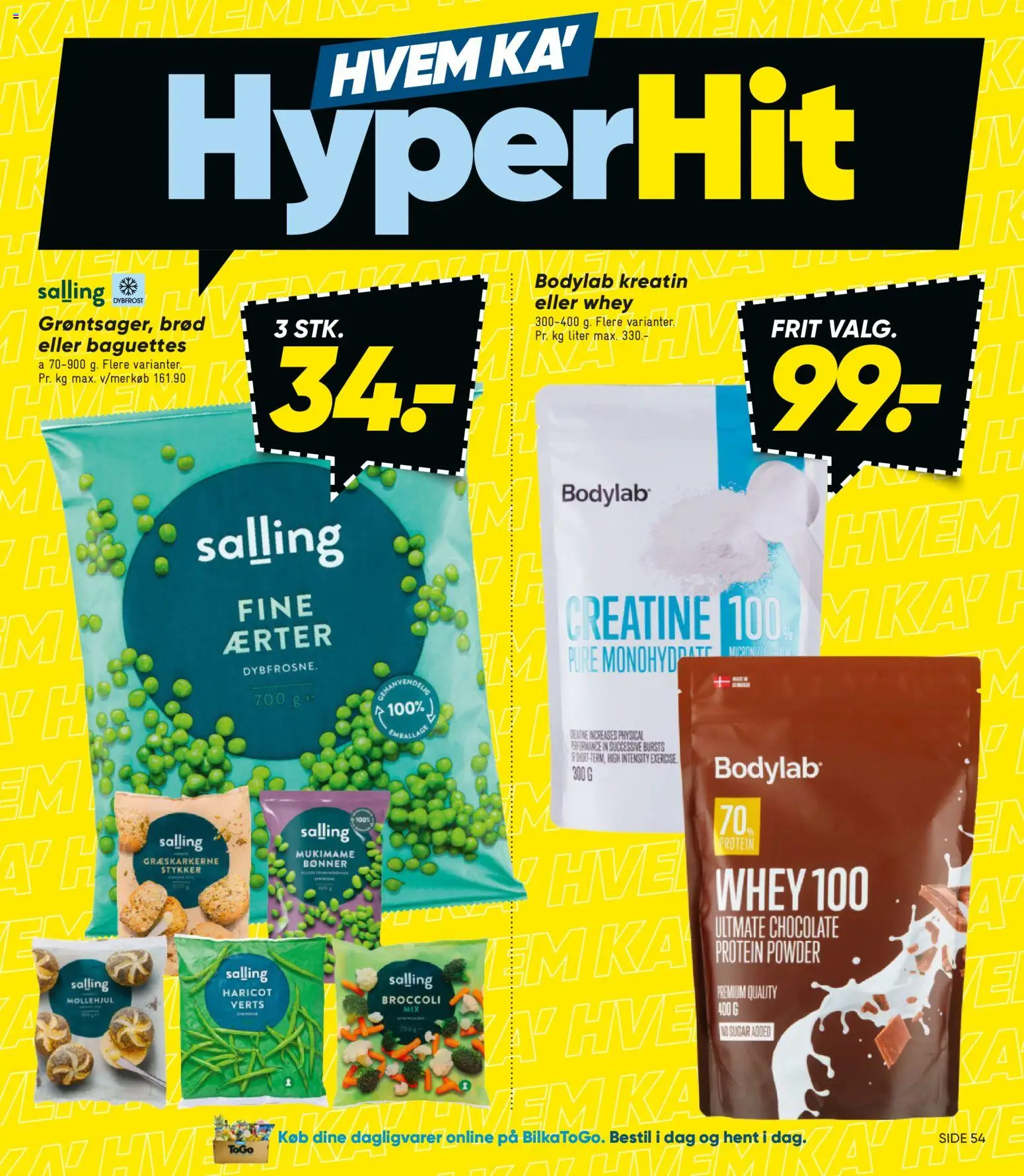 Bilka tilbudsavis – gyldig fra 01.01.2026 | Side: 3 | Produkter: Brød, Broccoli, Bønner, Ærter