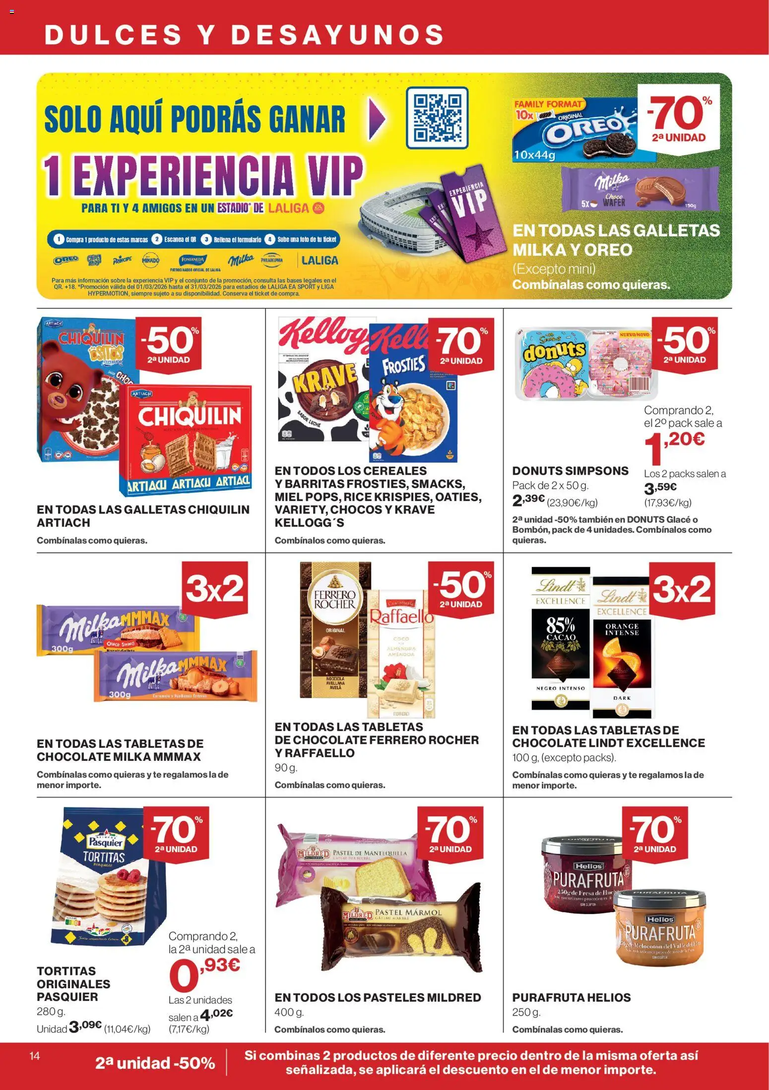 Supercor folleto │ válido desde el 26.02.2026 | Página: 14 | Productos: Τυρόπιτα, Galletas, Donuts, Φρυγανιές σικάλεως