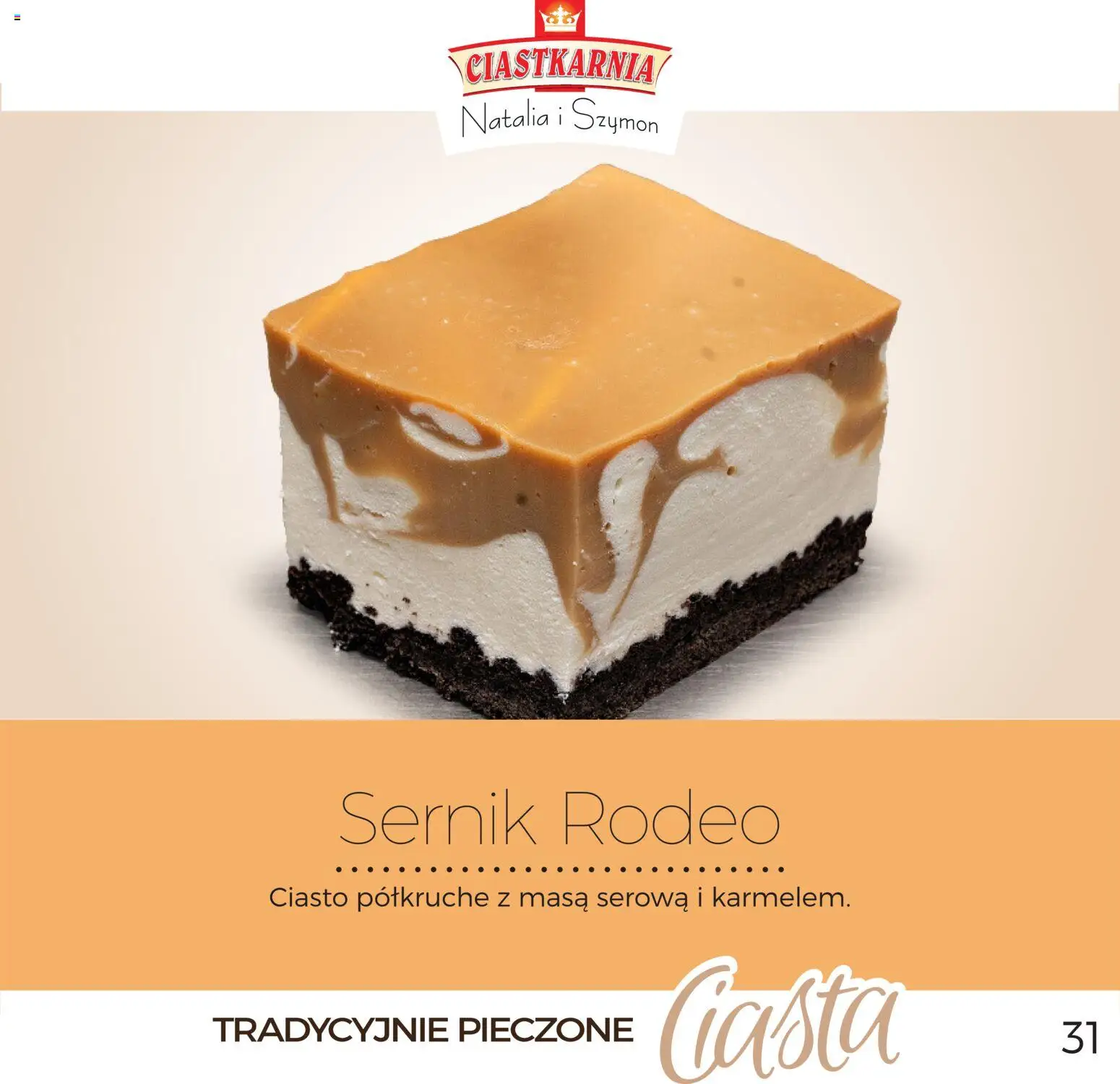 Topaz Gazetka - Ciasta  od 01.12.2025 | Strona: 31 | Produkty: Ciasto
