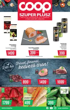 COOP - Szuper Plusz / Tisza - amely érvényes a következő dátumtól: 09.04.2026