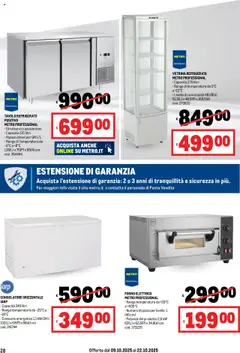 Anteprima del volantino Volantino Metro	 valido a partire dal 09.10.2025 | Pagina: 28
