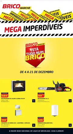 Pré-visualização BricoMarché -  Mega Imperdíveis - Nacional válido de 04.12.2025