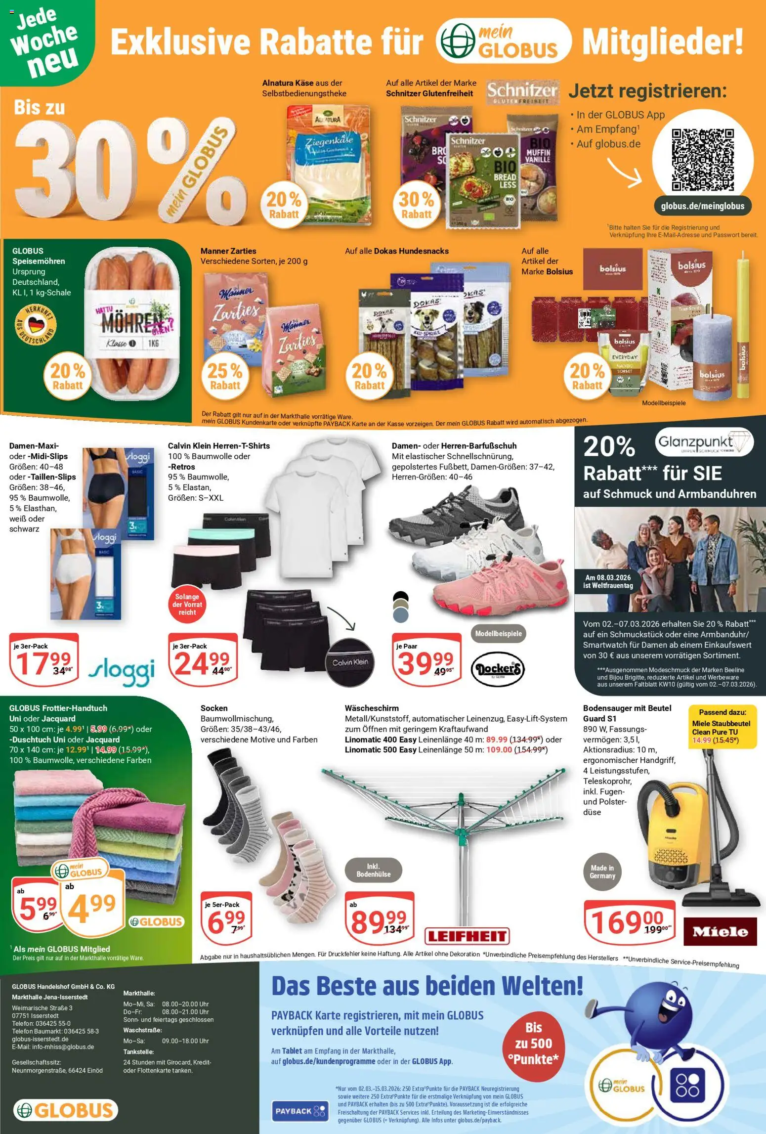 Globus Prospekt – gültig ab 02.03.2026 | Seite: 26 | Produkte: Smartwatch, Käse, Telefon, Tablet
