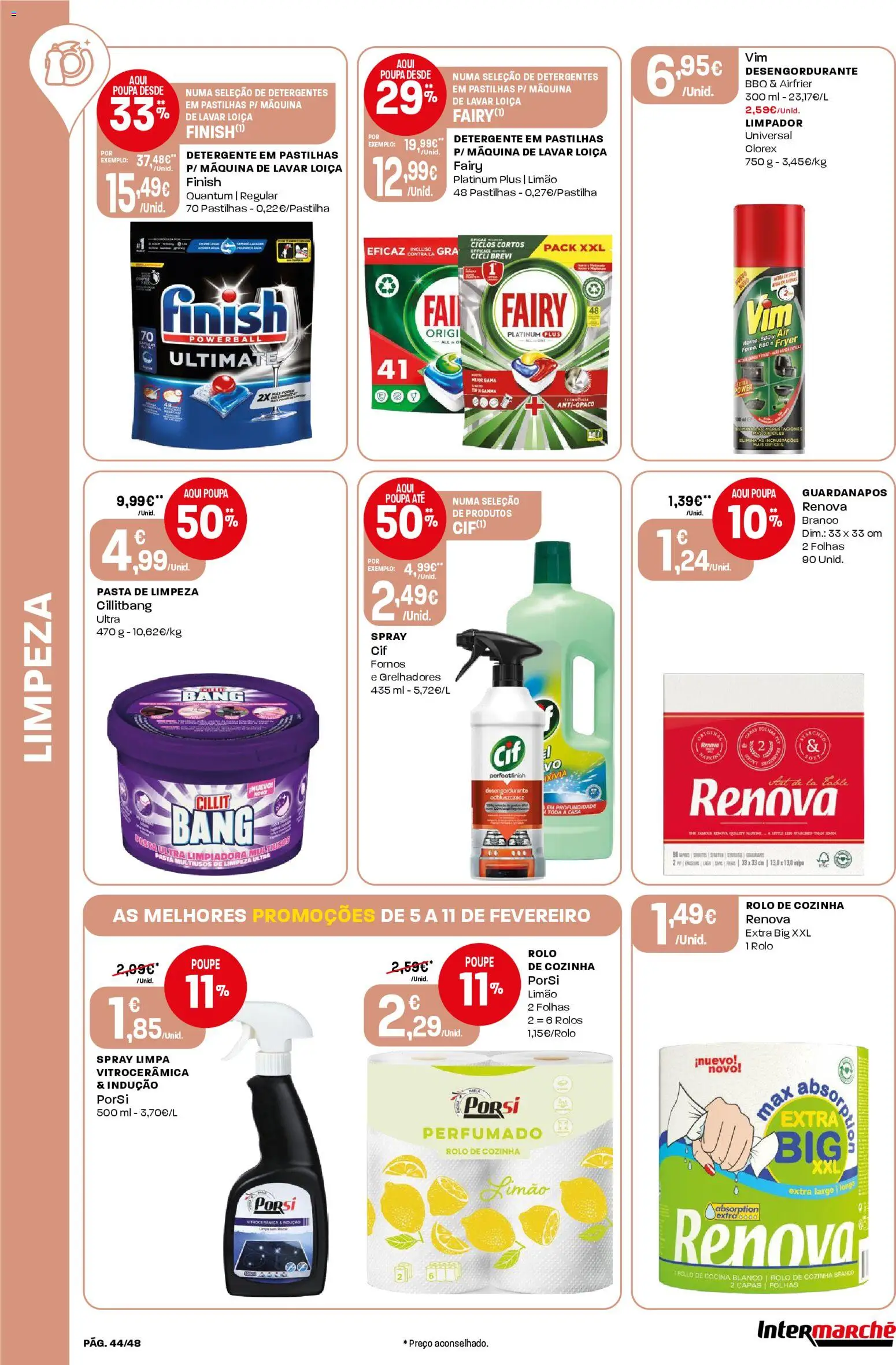Intermarché folheto │ válido de 05.02.2026 | Página: 44