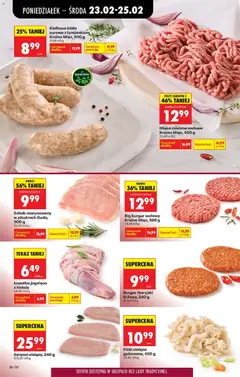 Pogląd oferty "Big burger wołowy, Big burger wołowy, 380 g" - ważna od 23.02.2026 | Strona: 30