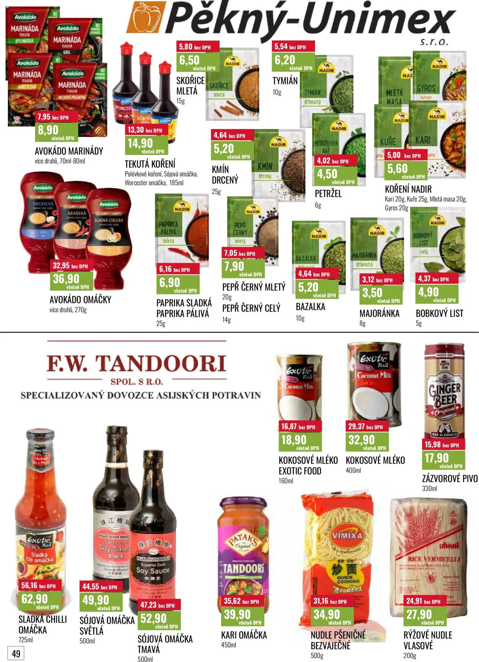 Ratio leták od 01.04.2026 | Strana: 50 | Produkty: Kokosové mléko, Pivo, Gril, Avokádo