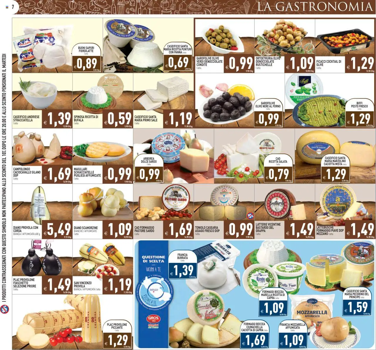 Volantino PIM Supermercati del 05.09.2025 | Pagina: 7 | Prodotti: Tè, Letto, Burrata, Stracciatella