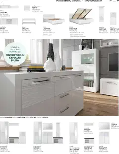 Pogląd oferty "Black Red White Gazetka - Katalog rodzinnych wnętrz" - ważna od 24.05.2024 | Strona: 21 | Produkty: Łóżko, Szafa, Wieszak, szafka RTV