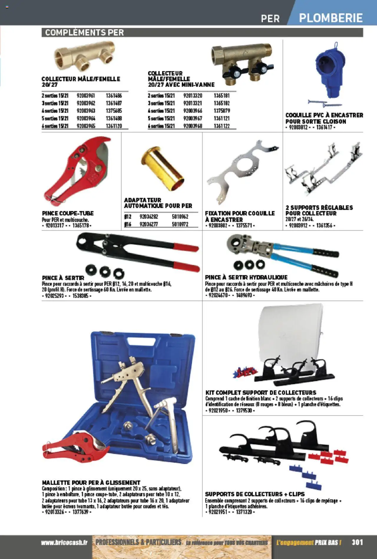 {H1} | Page: 301 | Produits: Adaptateur