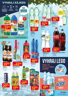 Náhled letáku Hruška leták od 10.12.2025 | Strana: 7 | Produkty: Hanácká kyselka, Voda, Robby Bubble, Fanta
