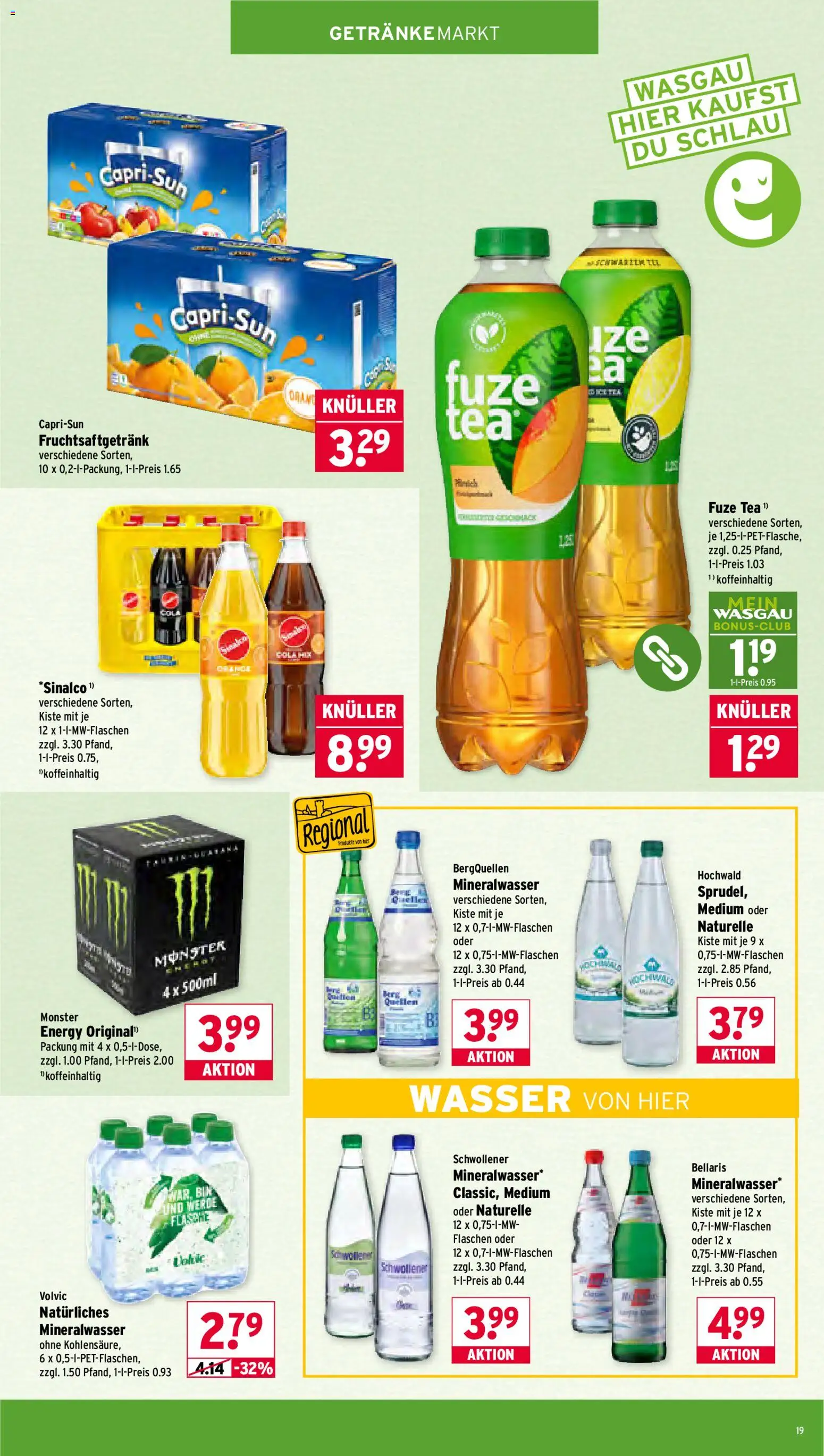 Wasgau Prospekt 	 – gültig ab 09.03.2026 | Seite: 19