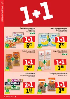 IKI leidinys│galioja nuo 30.06.2025 | Puslapis: 38 | Prekių: Ledinukai, Pica, Rudasis cukrus, Cukrus