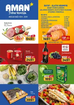 Aman katalog - pregled Aman kataloga - važi od 10.11.2025