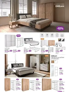 Matis katalog - pregled Matis kataloga - važi od 01.10.2025 | Strana: 47 | Proizvode: Krevet, Komoda, Vrata, Ormar