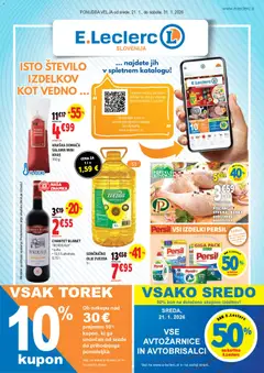 E.leclerc katalog akcije – veljaven od 21.01.2026