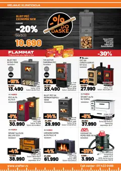 Crafter katalog - pregled Crafter kataloga - važi od 31.10.2025 | Strana: 2 | Proizvode: Usisivač, Šporet, Kamin