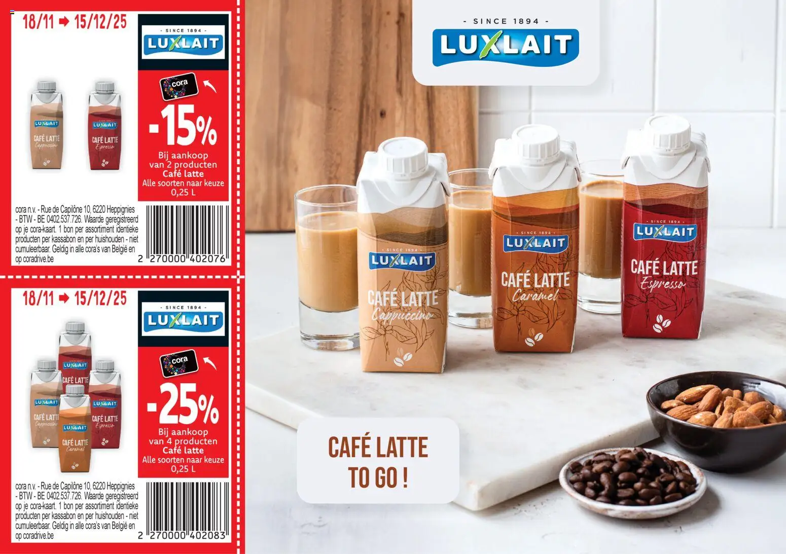 {H1} | Pagina: 8 | Producten: Cappuccino