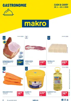 Náhled letáku Makro leták - Gastronomie od 28.01.2026
