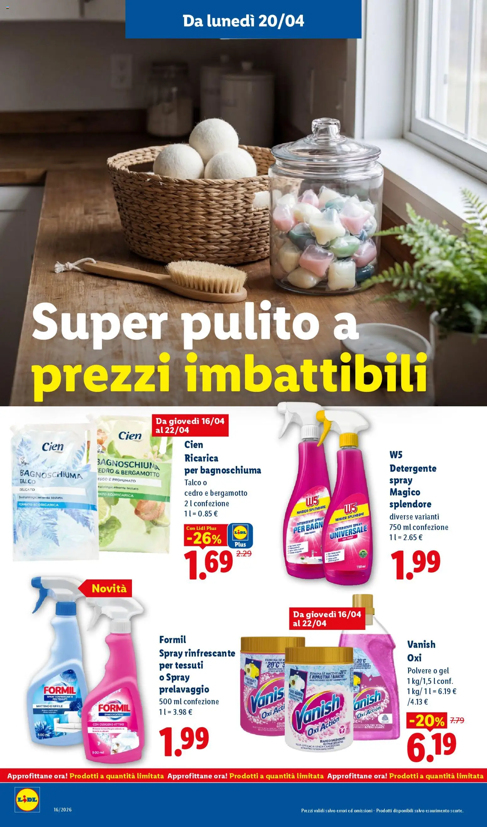 Volantino Lidl del 16.04.2026 | Pagina: 42