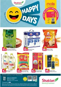 Preview of Shaklan offers valid from 12.12.2025