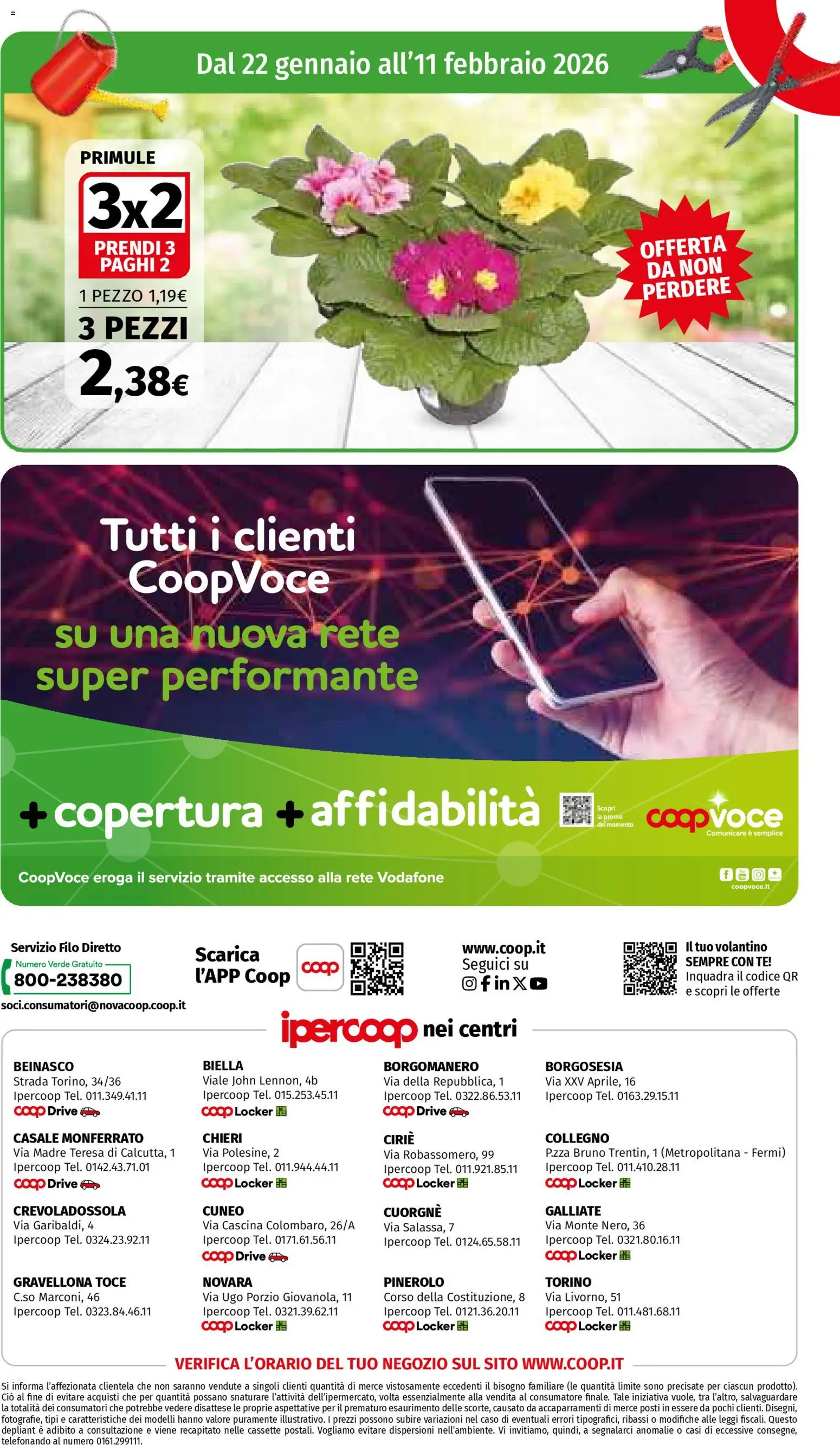 Volantino Ipercoop del 22.01.2026 | Pagina: 12 | Prodotti: Tè