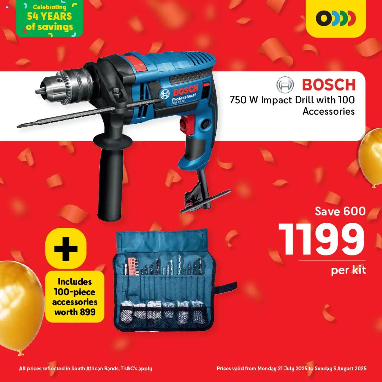 Makro Birthday Price-Drop DIY │ valid from 21.07.2025 | Page: 2 | Products: Drill