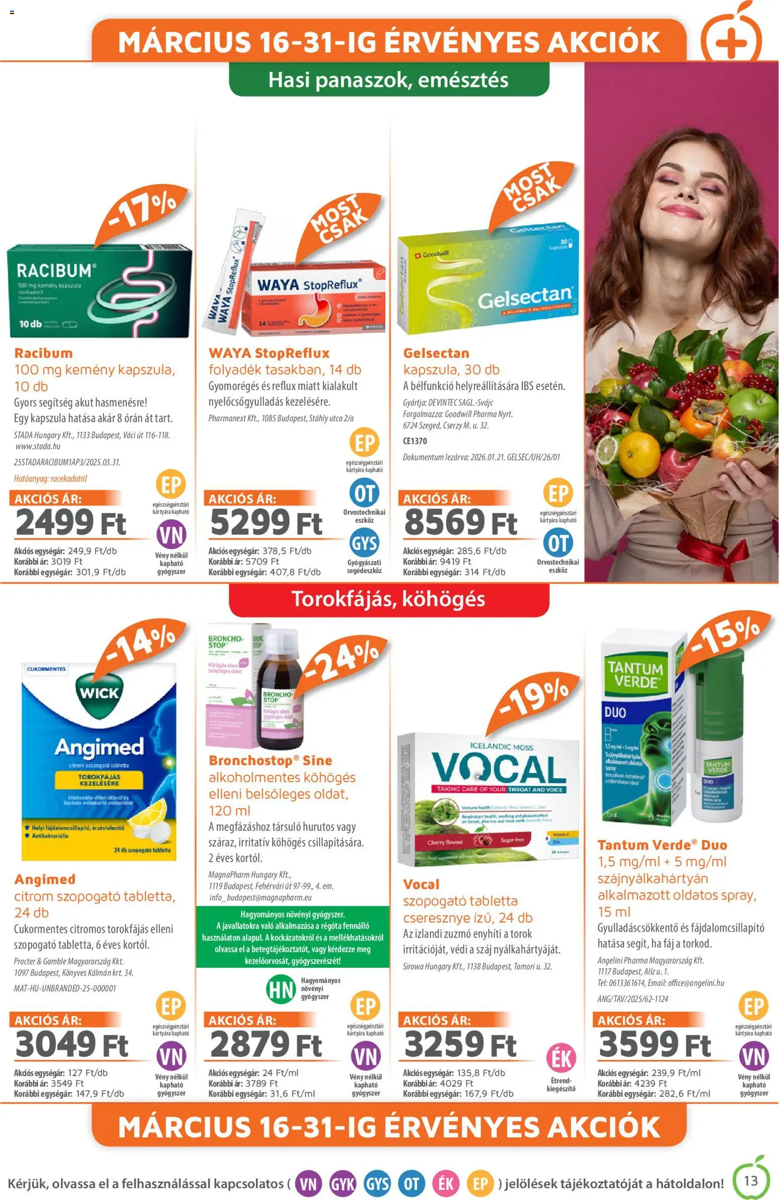 Alma Gyógyszertárak Akciós Újság 2026.03.01.-tól/töl - fantasztikus ajánlatokat! 🛍️ | Magyarország