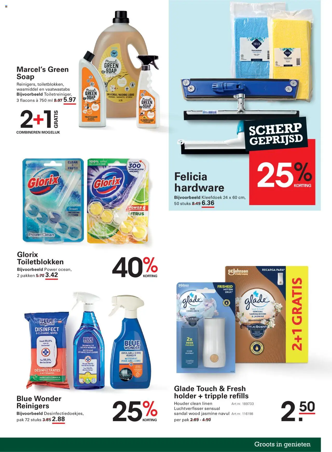  | Pagina: 5 | Producten: Wasmiddel, Grill, Toilet
