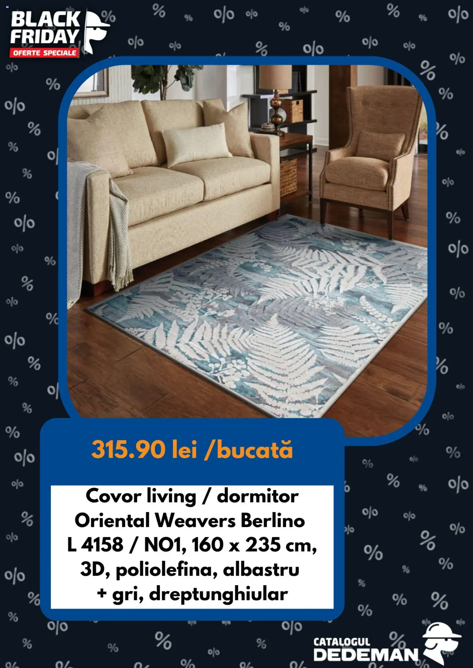 Noul catalog Dedeman – valabil de la 07.11.2025 | Pagină: 4 | Produse: Covor