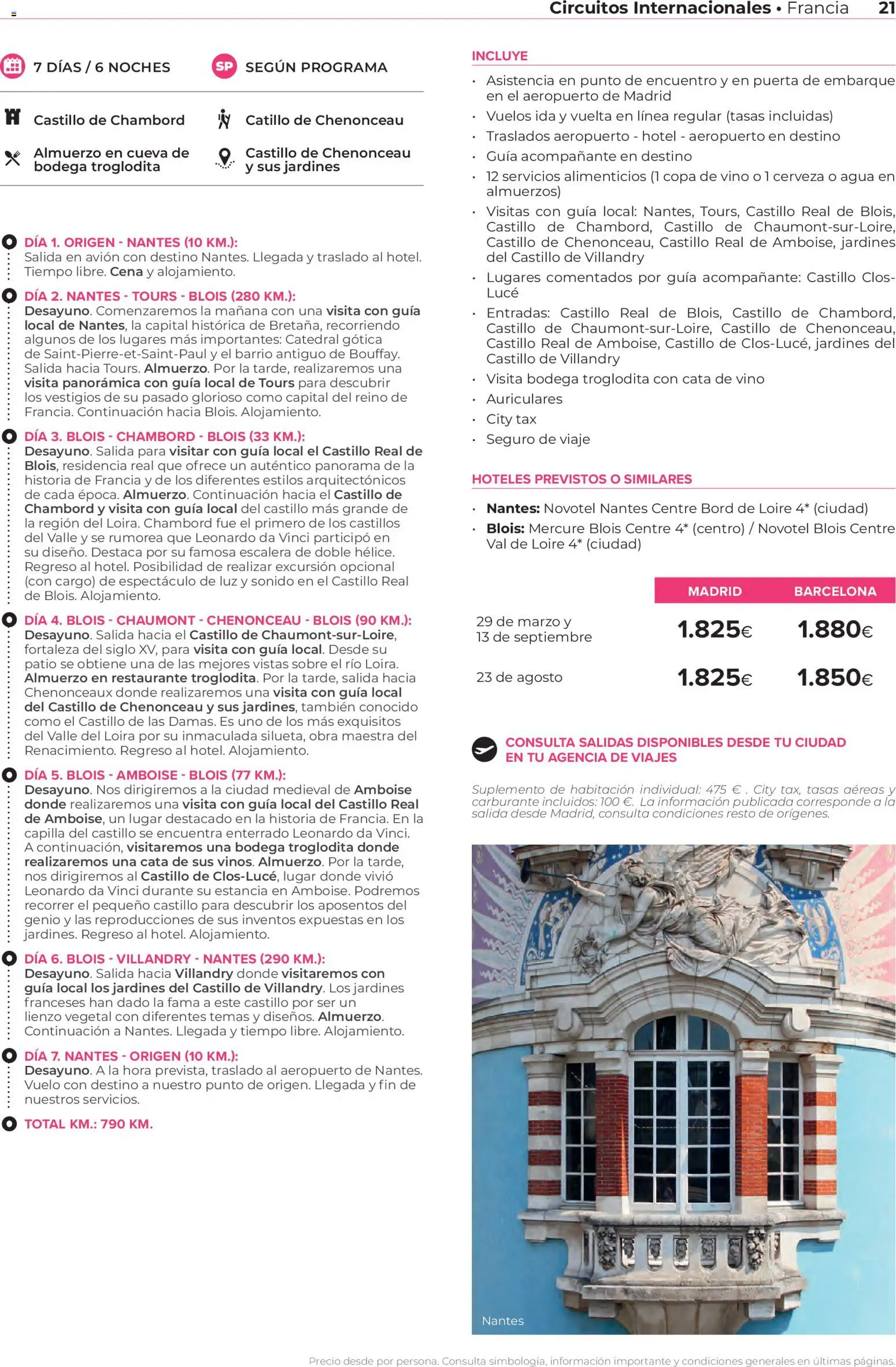 Viajes El Corte Inglés Circuitos exclusivos │ válido desde el 28.03.2026 | Página: 21 | Productos: Vino, Cerveza, Auriculares