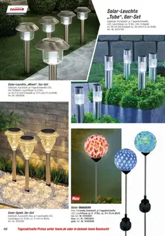 Toom Baumarkt  Gartenmöbel & Solar-Leuchten 2026 ab 01.01.2026 gültig | Seite: 112 | Produkte: Solarleuchte