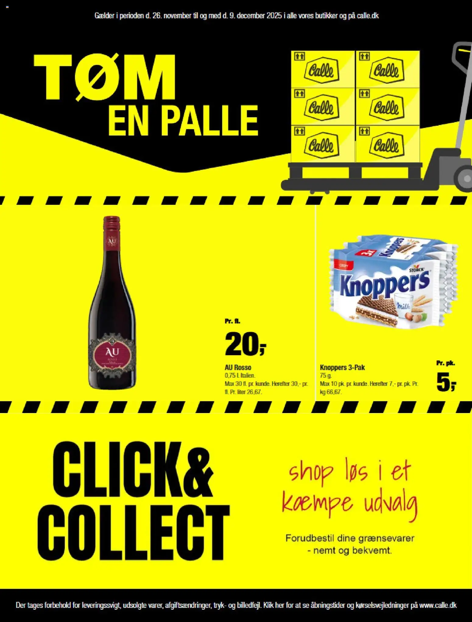 Calle tilbudsavis – gyldig fra 26.11.2025 | Side: 1