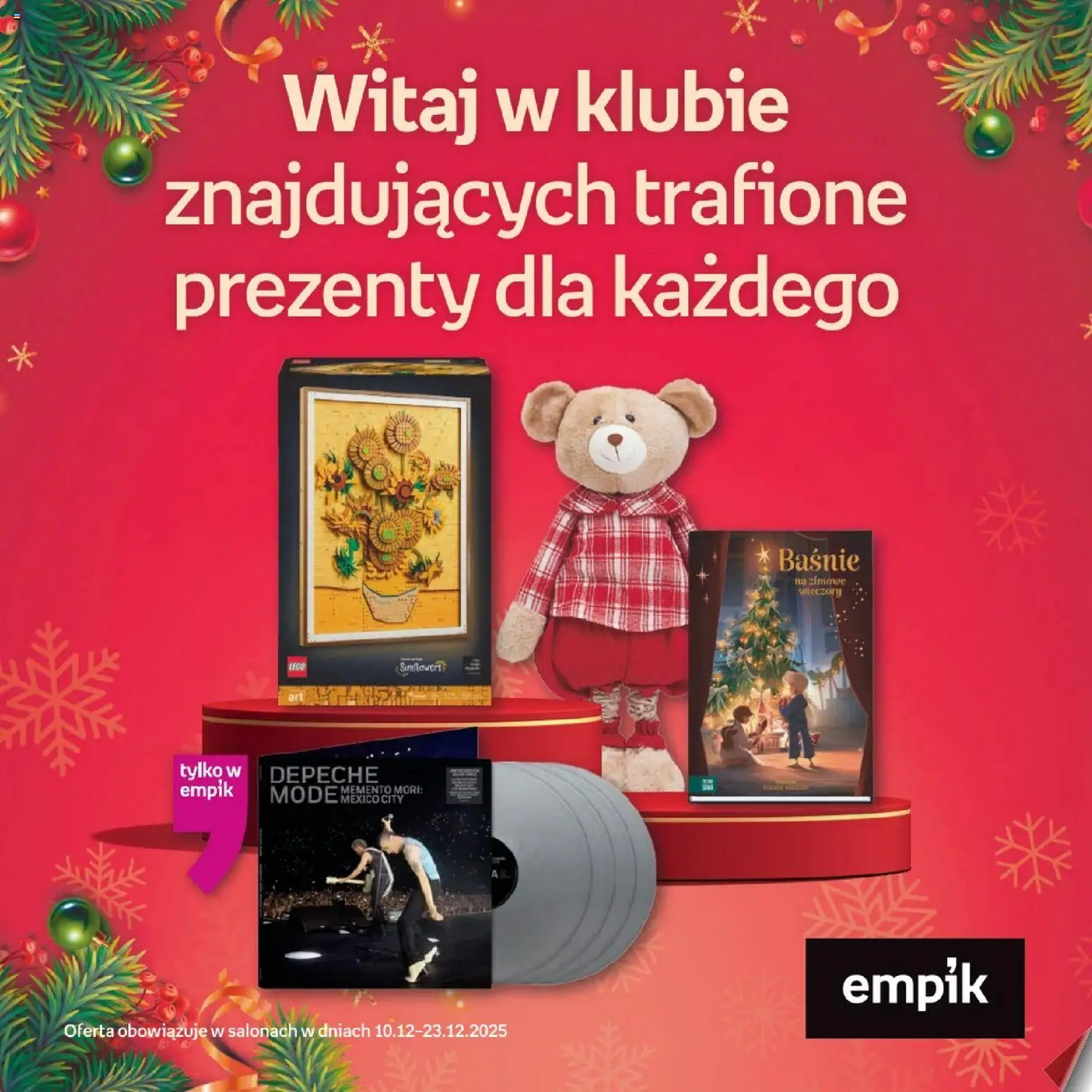Empik promocje - Witaj w klubie znajdujących trafione prezenty dla każdego od 10.12.2025 | Strona: 1