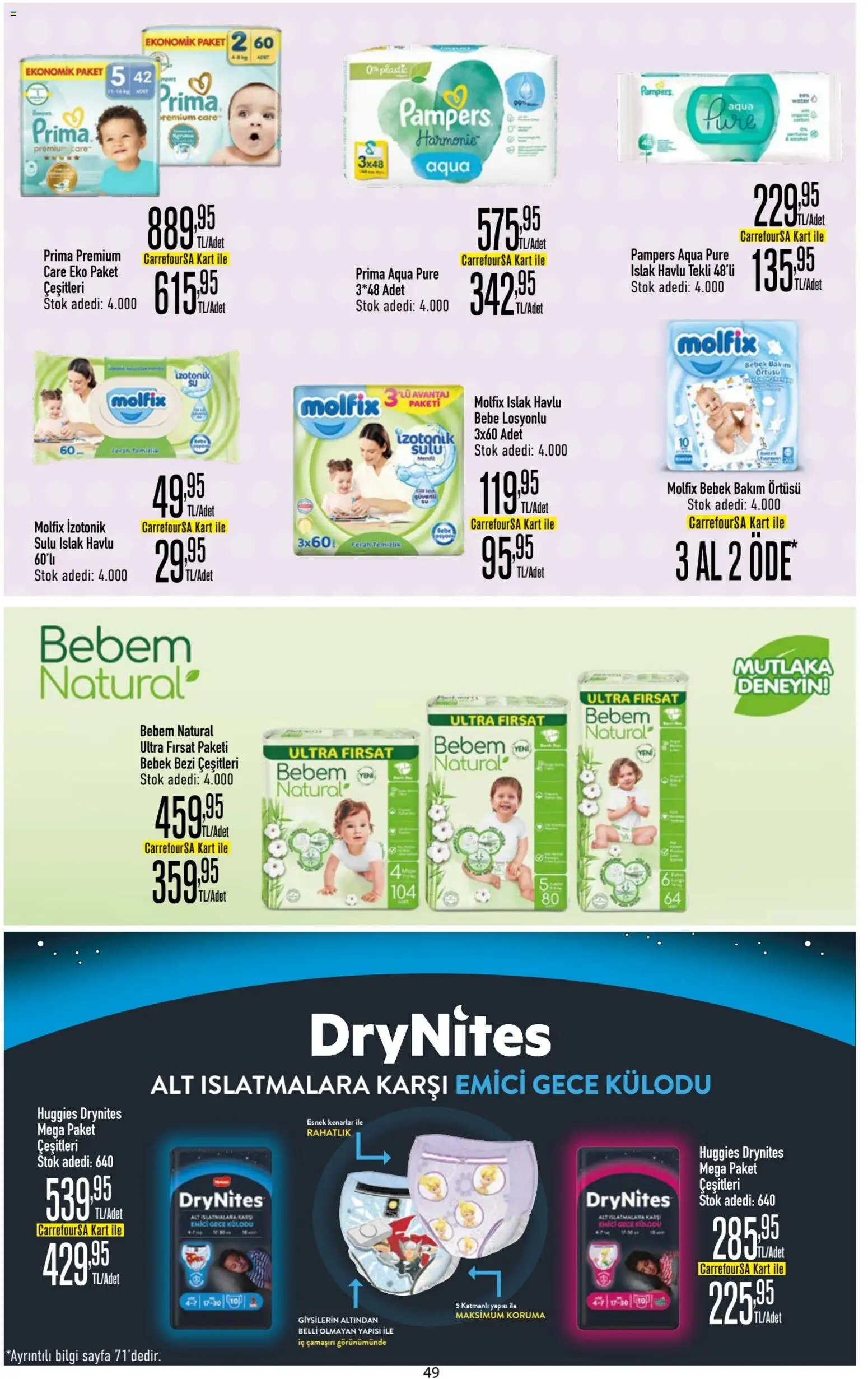 CarrefourSA Katalog - 26.02.2026 tarihinden itibaren geçerlidir | Sayfa: 49 | Ürünler: Iç çamaşırı