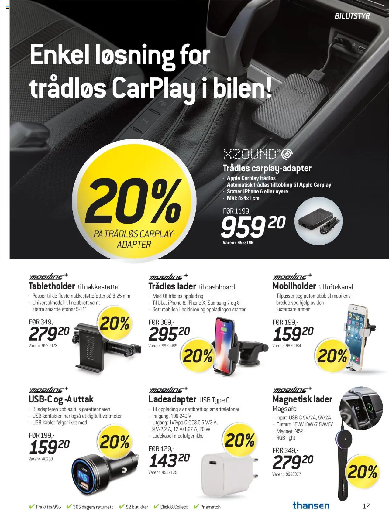  | Side: 17 | Produkter: Nettbrett, Adapter, Usb