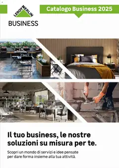 Anteprima del volantino Catalogo Business 2025 Leroy Merlin valido a partire dal 02.06.2025