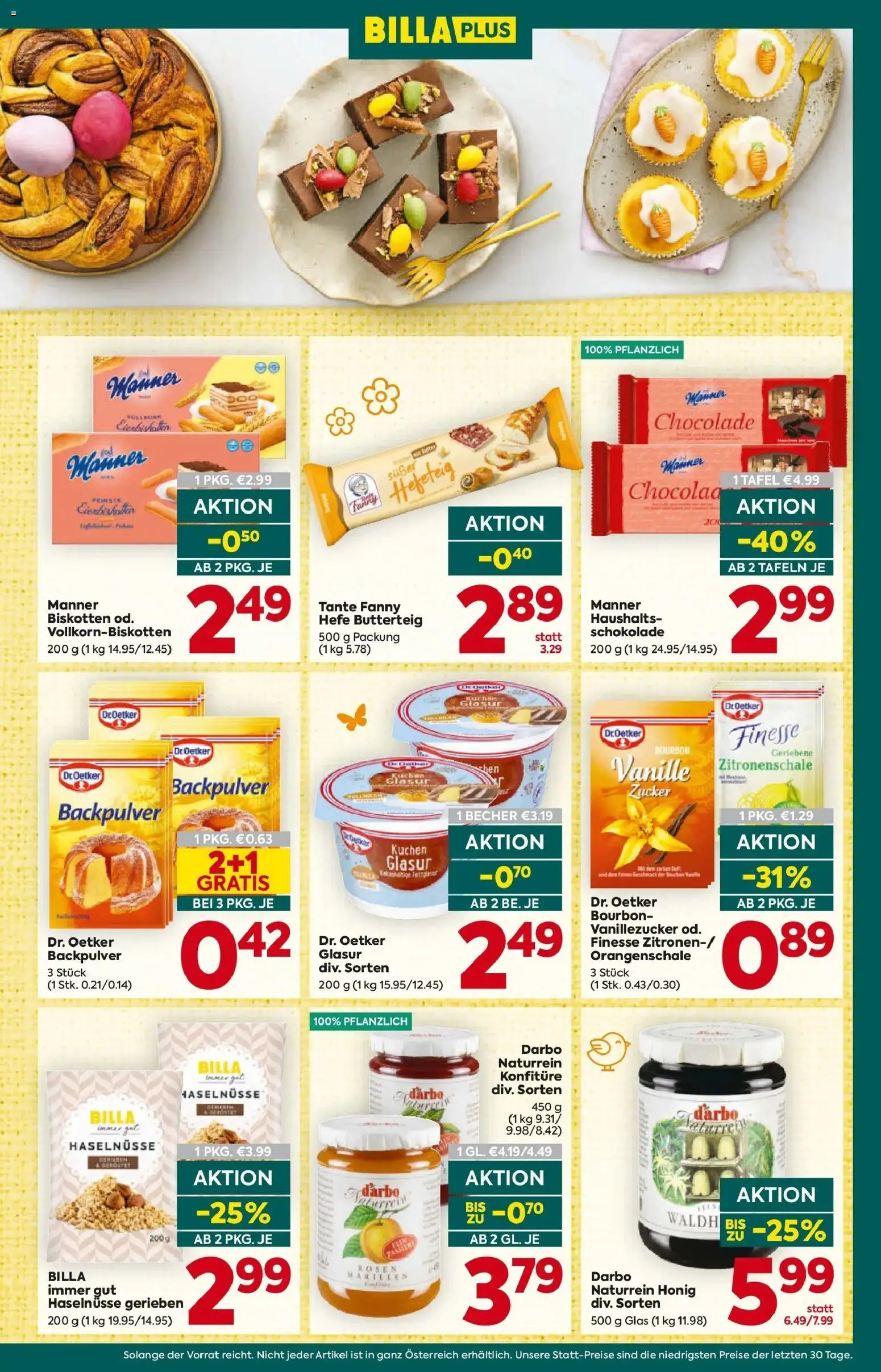 Billa Plus Flugblatt - Niederösterreich gültig ab 19.03.2026 | Seite: 9 | Produkte: Zucker, Schokolade, Bourbon