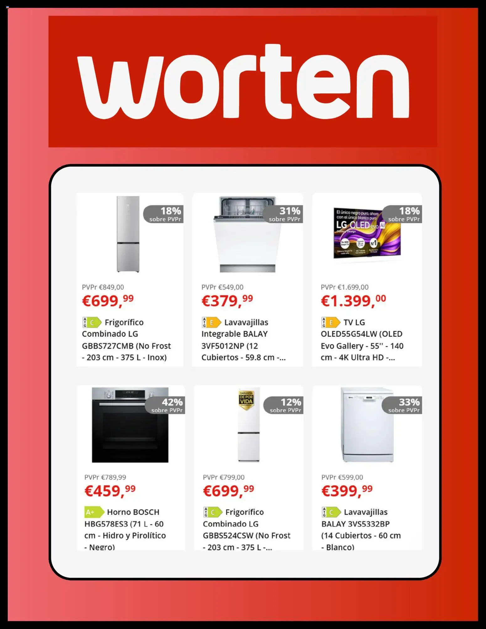 Worten folleto │ válido desde el 03.02.2026 | Página: 4 | Productos: Horno, Lavavajillas