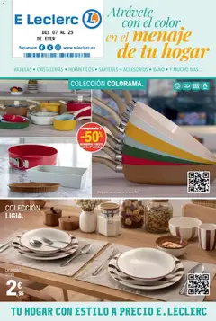 Vista previa E.Leclerc folleto válido desde el 07.01.2026
