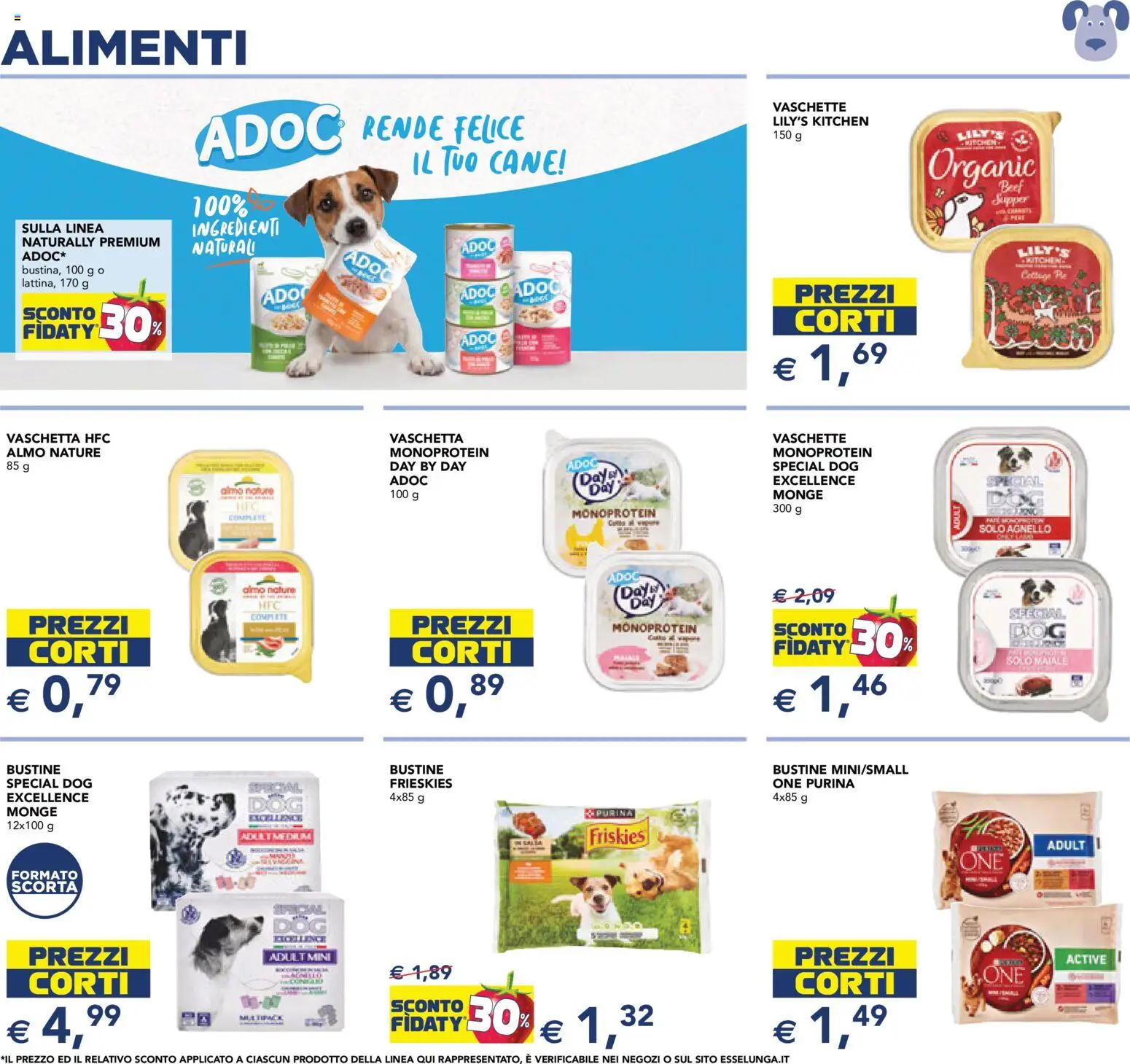 Volantino Esselunga S del 08.04.2026 | Pagina: 10 | Prodotti: Maiale, Agnello, Vaschette