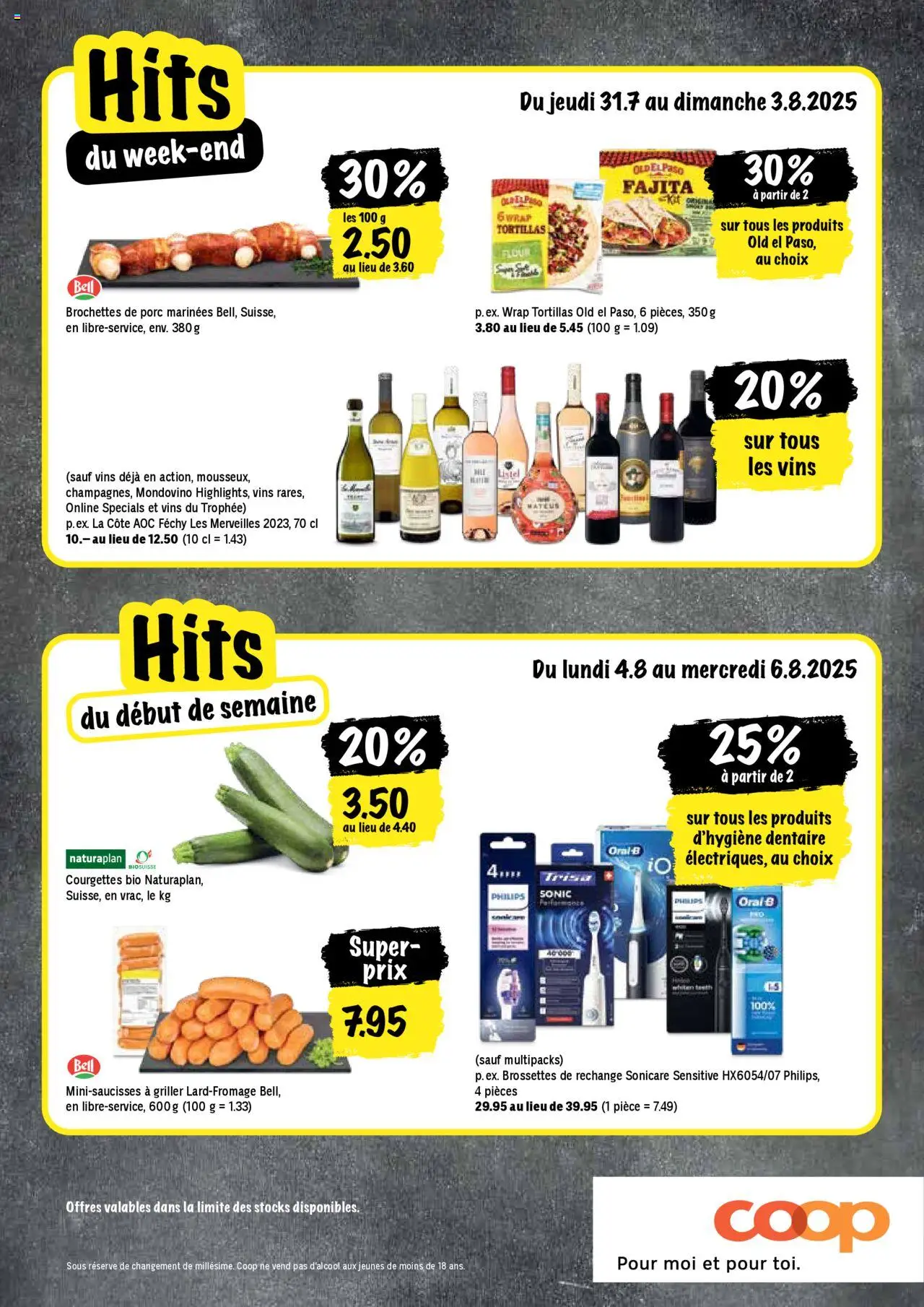 Coop - Les actions de la semaine ab 31.07.2025 | Seite: 19 | Produkte: Griller, Philips