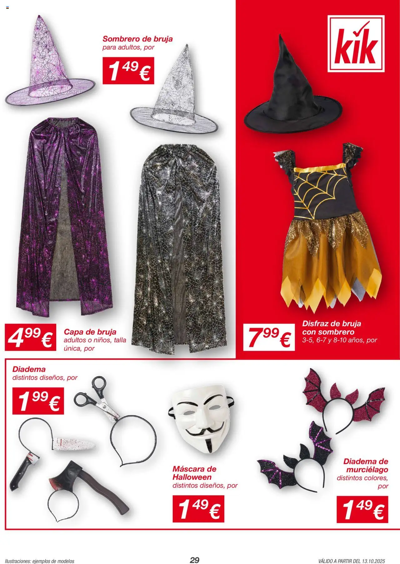 KIK folleto │ válido desde el 20.10.2025 | Página: 29 | Productos: Máscara