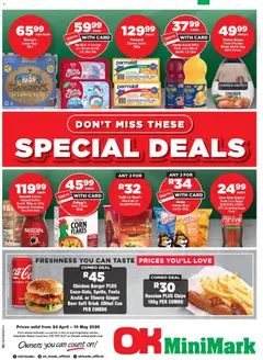 OK Foods specials catalogue – valid from 24.04.2026
