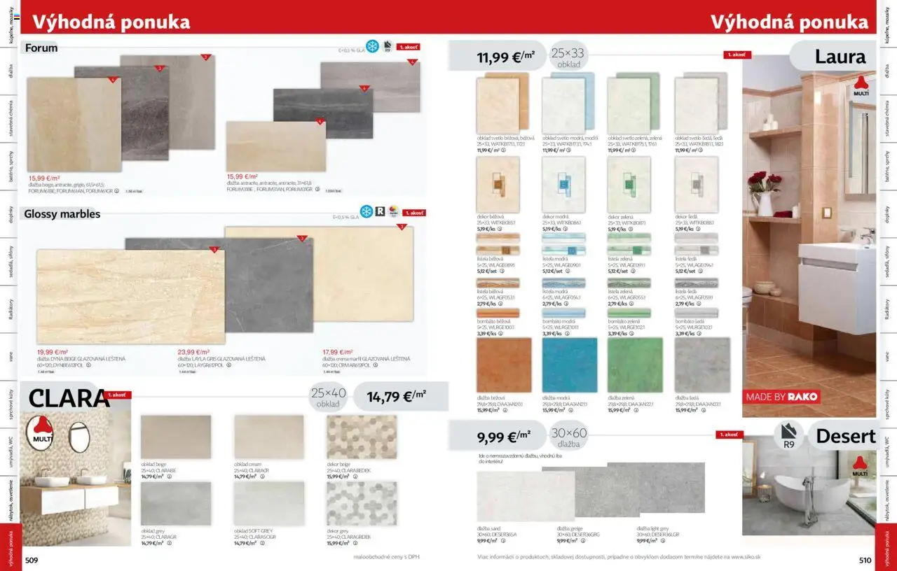Nové Siko akcie – leták je platný od 01.09.2025 | Strana: 256 | Produkty: Osvetlenie, Svetlo, Dlažba, Radiátory